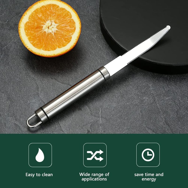 Stainless Steel Grapefruit Slicer, Orange Citrus Peeler, Household Fruit Grapefruit
