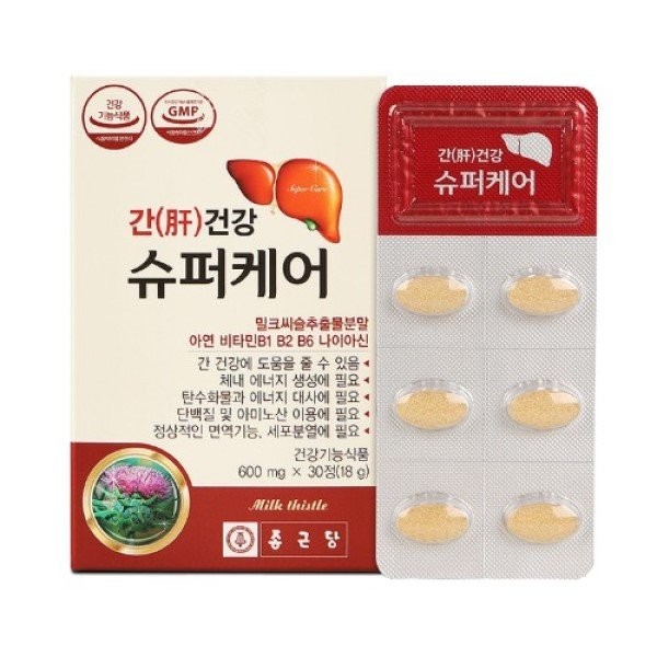 Chong Kun Dang Liver Health Super Care 600mg x 30