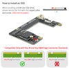 ElectroCookie PCIe to M.2 NVMe SSD HAT Board for Raspberry