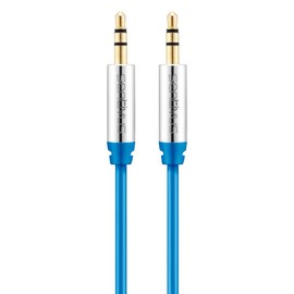 Sentivus 5 m Aux Cable, Audio Jack Cable 3.5 mm for iPhones, iPads, Smartphones, Tablets and Other Stereo Devices, Blue