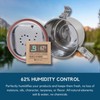CVault Humidity Control Airtight Stash Container, Medium w/ 1 Humidity
