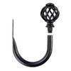 BSTKEY A Pair of Nest Modeling Metal Curtain Hooks -