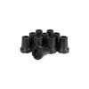 Qty: 10x 19mm (3/4") Shock and Impact Absorbing Rubber Ferrules,