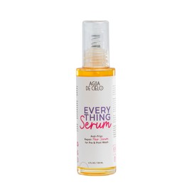 Agua de Cielo Everything Serum - Hydrates, Tames Frizz & Repairs Split Ends, Infused with Castor, Argan & Macadamia Oil, Nourishing & Protecting Pre & Post Wash Hair Serum - 4 Oz