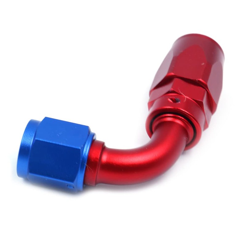 CENPEK 2 Pack 6AN Swivel Hose End Fitting 90 Degree
