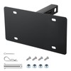 Trailer Hitch License Plate Holder: Mineye Compatible 2” Hitch Receivers,