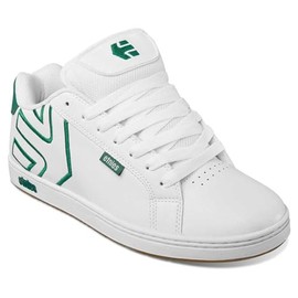 Etnies Fader Mens' Skate Shoe White/Green - Sustainable, Durable and Comfortable Sneakers