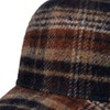 Stetson Wool Check Trucker Cap Men's Checked Pattern Baseball Cap,