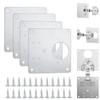 Cabinet Hinge Repair Plate,Kitchen Cupboard Door Hinge Repair Brackets with