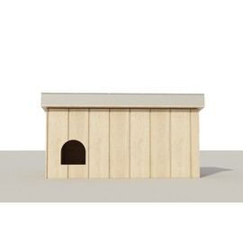 DIY Medium Dog House Plans - Build Your Own Outdoor Pet Shelter Kennel
