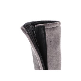 cartrend Hero Seat Belt Pad Set with Comfortable Fabric, Colourful Design for Children, Easy Assembly, Flexible Positioning, 2 Pieces, Grey