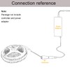 Tesfish 5m/Reel DC 24V 5050 Warm White Color LED Strip