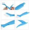 4pcs Air Conditioner Condenser Fin Cleaning Brush and Comb Set