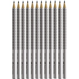 Faber Castell Grip 2001, Pack of 6 Pencils.