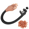Flexible Movable False Fake Hands Nail Art Manicure Practice Hand