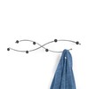Spectrum Diversified Sweep Wall-Mount, 8-Hook Double Entryway, Closet Bathroom &