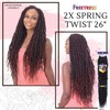 Freetress Synthetic Crochet Braid - 2X SPRING TWIST 26" (Color:1B