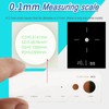 Accurate Laboratory Microscope Calibration Slide Ruler, 0.01mm 10mm Range, Compact