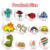 60 PCS Assorted Iron On Patches, Cute Embroidered Patches Bulk