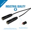 Sabrent 3.5 mm Audio Stereo Y Splitter Adapter for Speakers