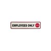 Employees Only - Stop Label Set - Pack of 5