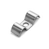 QWORK Stainless Steel Double Line Clamp, 12 Pack 3/8" Fuel
