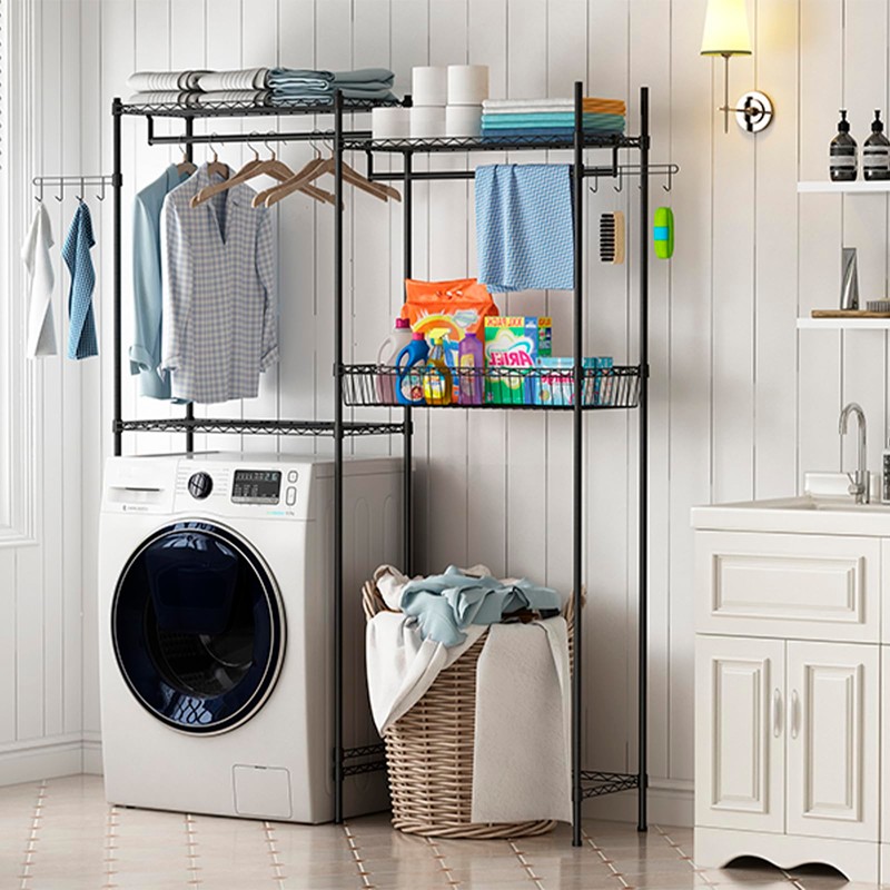 DYTesa Over Washer and Dryer Shelves, 75" H Heavy Duty