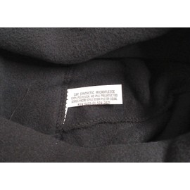 POLARTEC US Military Issue Black Polartec Micro Fleece Cold Weather Beanie Watch Cap