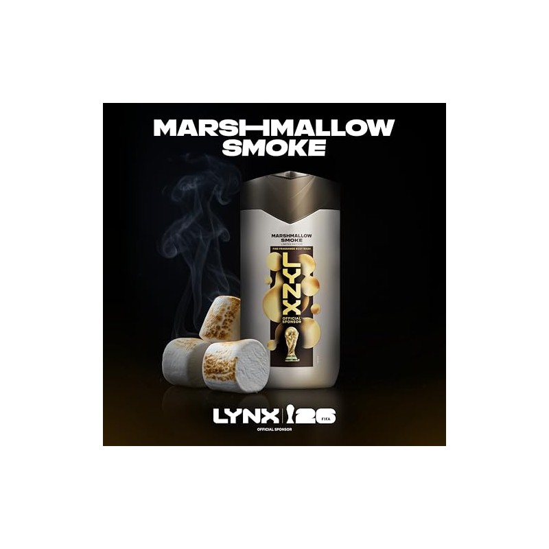 Lynx Limited Edition FIFA Fine Fragrance Collection Marshmallow Smoke Premium