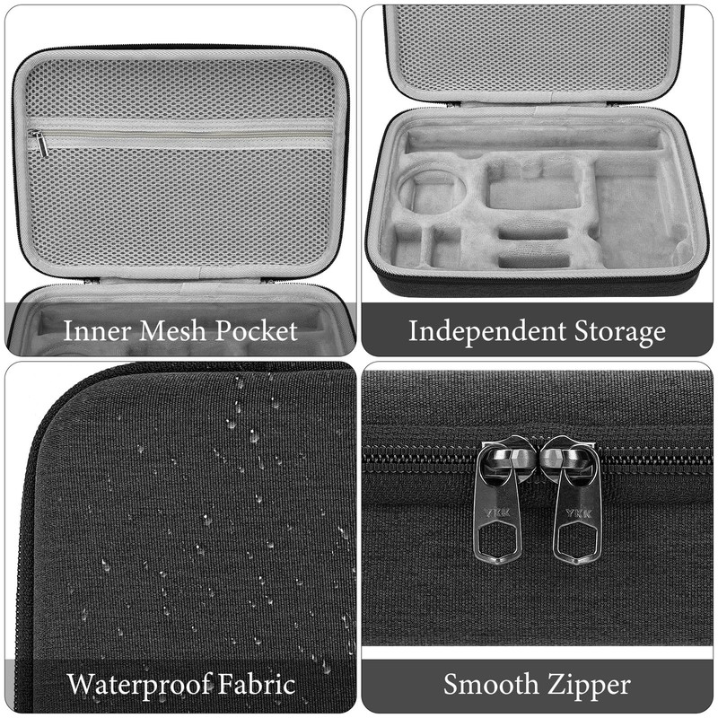 Geekria Action Camera Protective Case Carrying Case, Compatible with Insta360