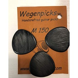 Wegen Picks M150 Mandolin Pick Black