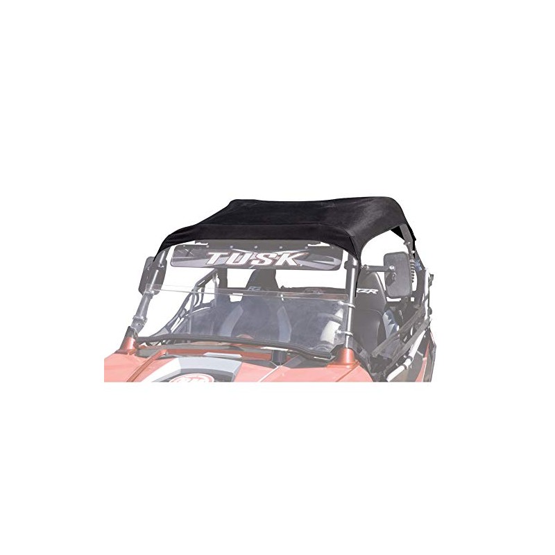 Tusk UTV Fabric Roof Bimini Top Bikini Roof Black Compatible