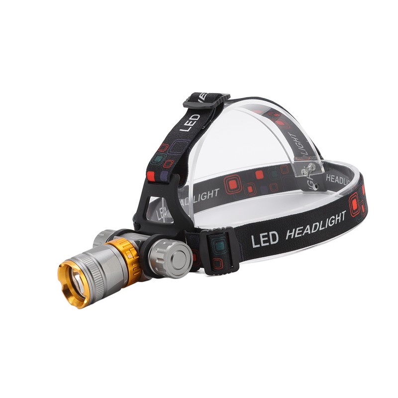 LED Diving Headlight Aluminum Alloy IPX8 Waterproof Super Bright 1500LM