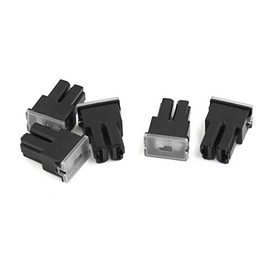 uxcell Car Black J Case Female Push-in Type 80A High-Current PAL Cartridge Fuse 5pcs