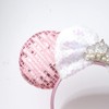 Foeran Mouse Ears Headbands Shiny Bows Mouse Ears Glitter Party