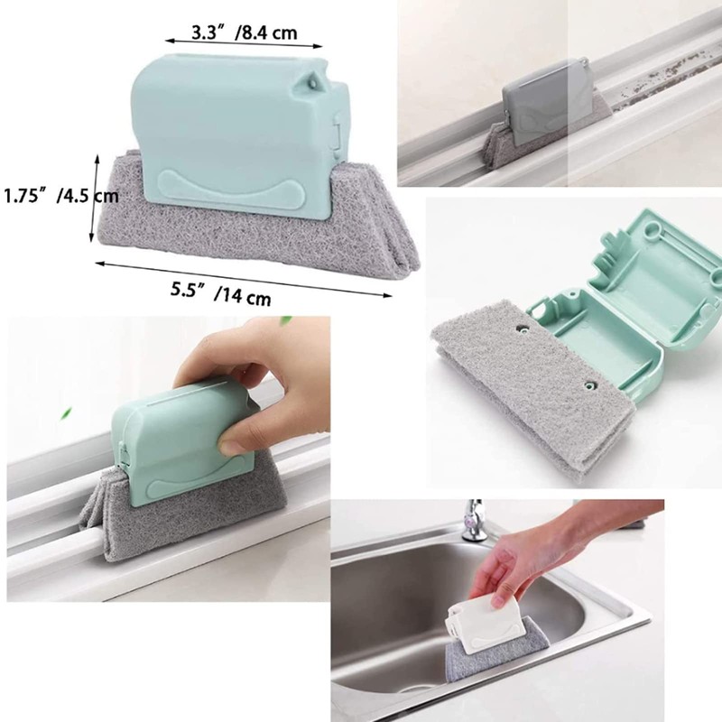 HAWAKA Window Groove Cleaning Brush, Pack of 6 Cleaning Brushes