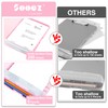 Sooez Clipboards with Storage, High Capacity Clip Boards 8.5x11 with