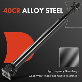 A-Premium Rear Complete Drive Shaft Prop Shaft Driveshaft Assembly Compatible with Toyota 4Runner 1990-1995, Pickup 1990-1995, 4WD, Automatic Transmission, Replace# 3711035641, 3711035670