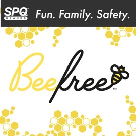 Bee Free XLT Adjustable Handlebar Kick Scooter for Adults and Teens, Yellow, Foldable, Anti-Shock Suspension, Rear Foot Brake, 12+