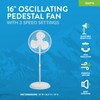 DENALI AIRE 1DAFP16 16" Oscillating Pedestal Fan with 3 Speed