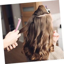 Mikinona 12pcs Curling Perm for Women Portable Hair Rollers for Long Hair Easy Diy Curling Tools Secure Hold for Home Use