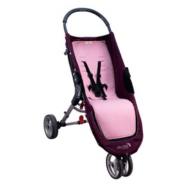 JYOKO Kids Pram Liner for Stroller Compatible with Joolz y Baby Jogger City Mini, City Mini GT2, City Mini Zip, City Mini Tour Y Joolz. Made of 100% Cotton (Pink Sparkles)