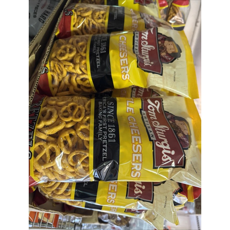 Tom Sturgis 3x Tom Sturgis Artisan Little Cheeser Specials Pretzels,