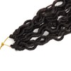 LMZIM 14 inch Goddess Locs Crochet Hair 8 Packs Faux