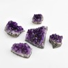 Perfeclan Natürliche Amethyst Cluster, Einzigartige Natürliche für Home//Speichert, 40-50g