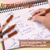 CRESZZLE Erasable Ballpoint Pen Set, Pack of 4, Cute Bear