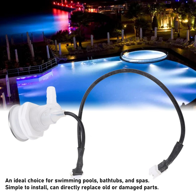 Yunir Spa Bathroom Accessory,RGB 9 Hole Air Jet Air Nozzle