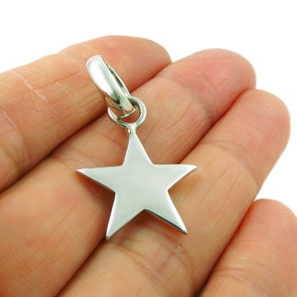 Celestial Star 925 Sterling Silver Pendant