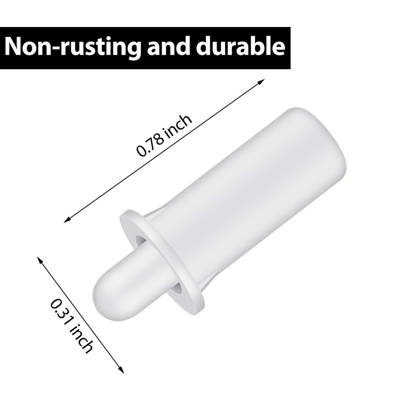 Maitys 40 Pcs Shutter Repair Pins, Plantation Shutter Fasteners Spring