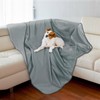 Pawsee Waterproof Cooling Blanket Dogs Cats, Washable Dog Blanket Cooling,